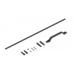 Carbon control rod for tail LOGO 500 SE, 22mm tail boom 