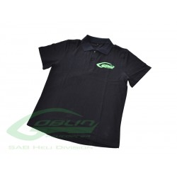 SAB HELI DIVISION Black Polo Shirt - Size M [HM027-M]